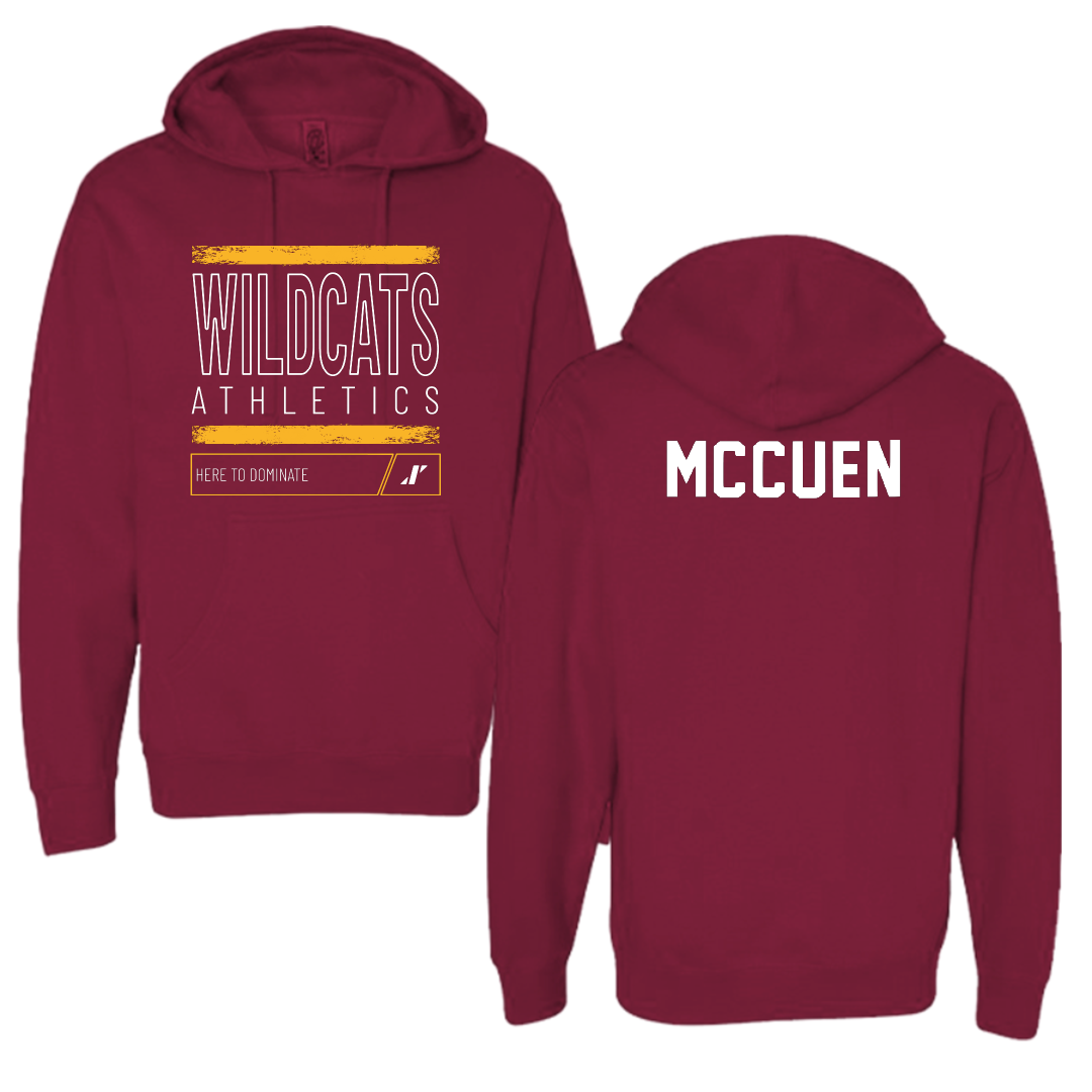 Bethune-Cookman University Cheer Maroon Dominate Hoodie - Baylie McCuen