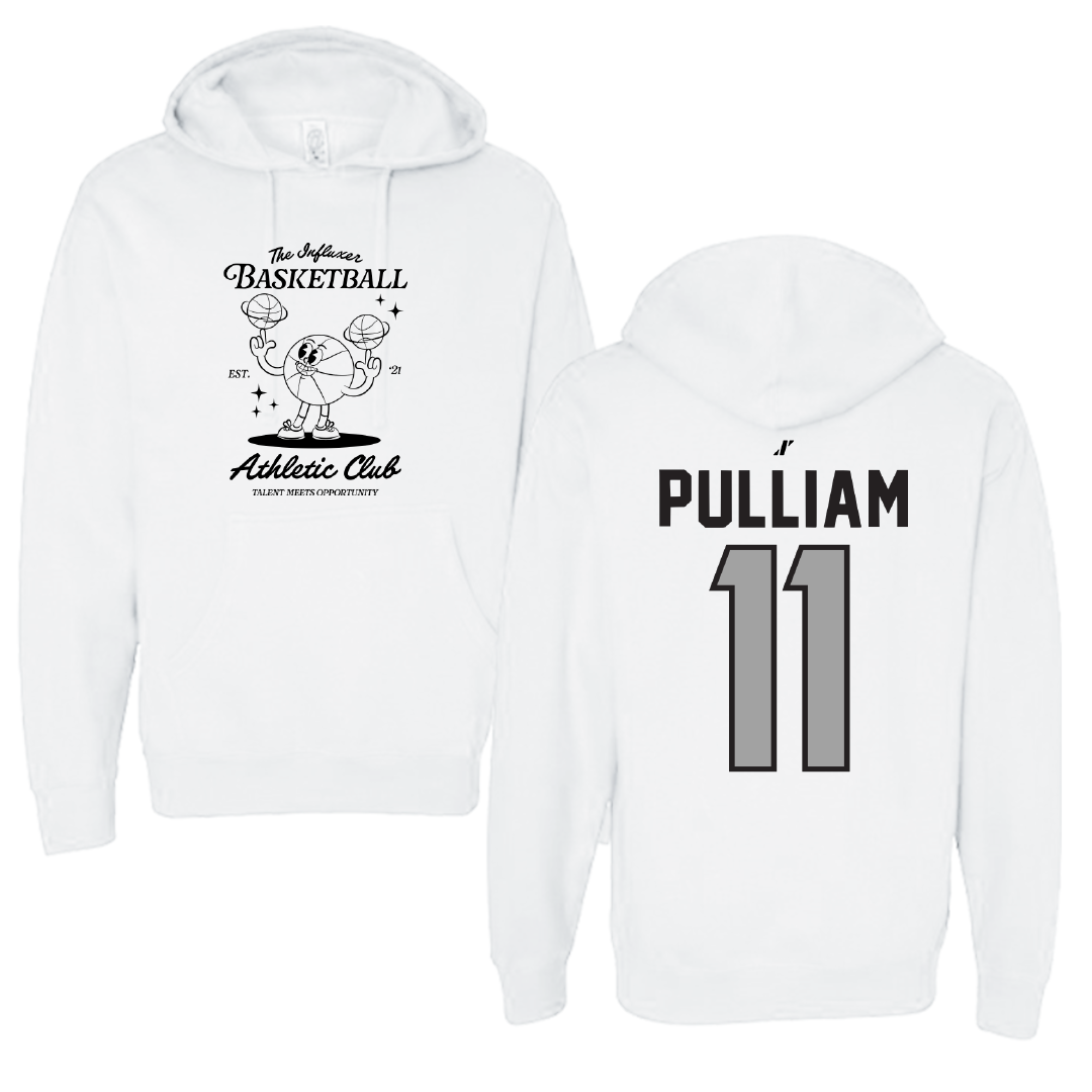 Basketball White Influxer Athletic Club Hoodie - #11 Kyle Pulliam