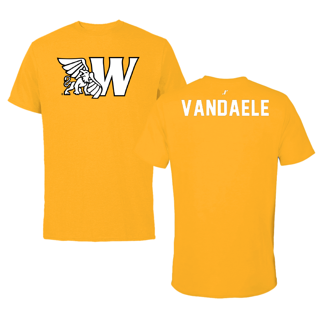Missouri Western State University Golf Gold Tee - Ines Vandaele