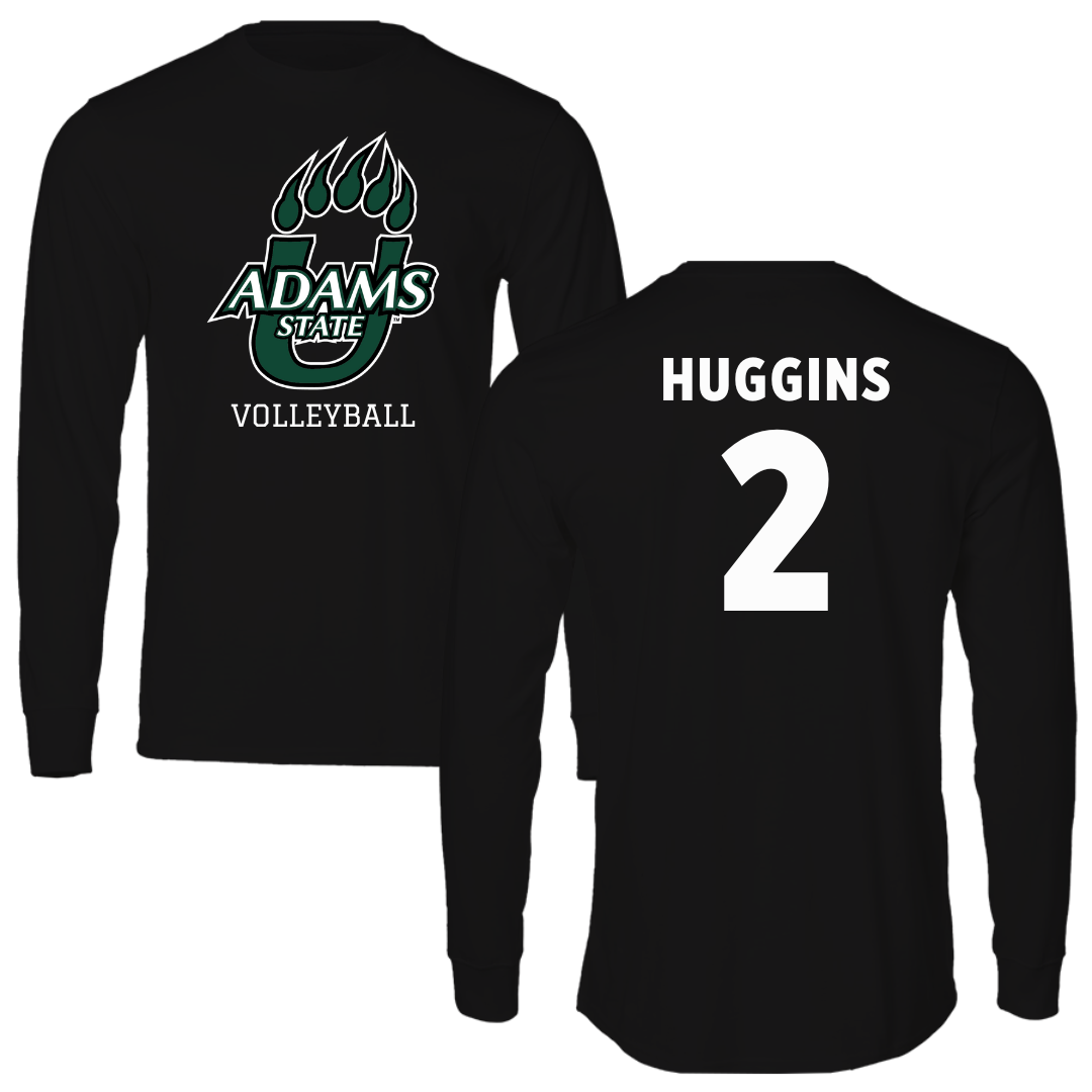 Adams State University Volleyball Black State Long Sleeve - #2 Anna Huggins
