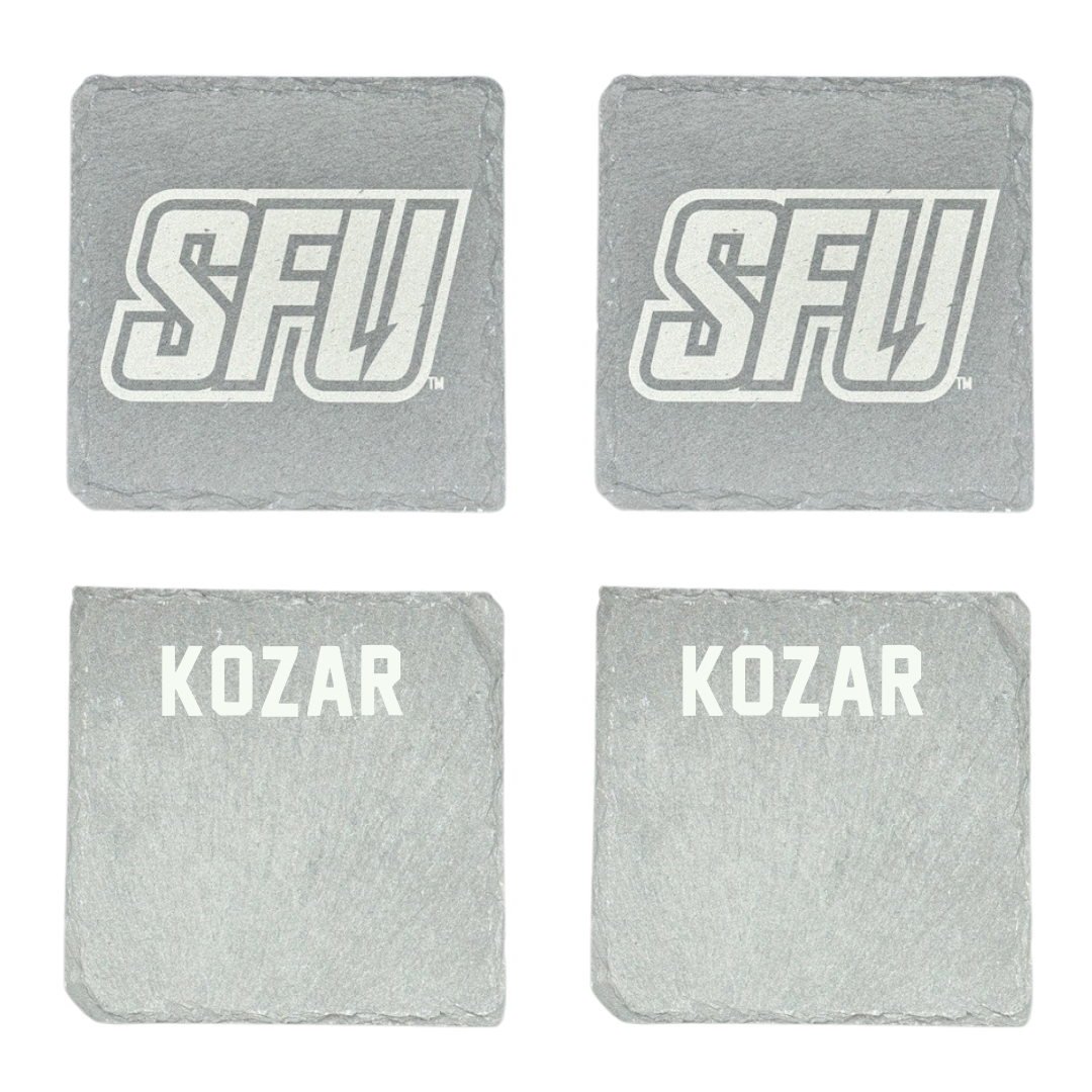 Saint Francis University (Pennsylvania) Tennis Stone Coaster (4 Pack)  - Matt Kozar