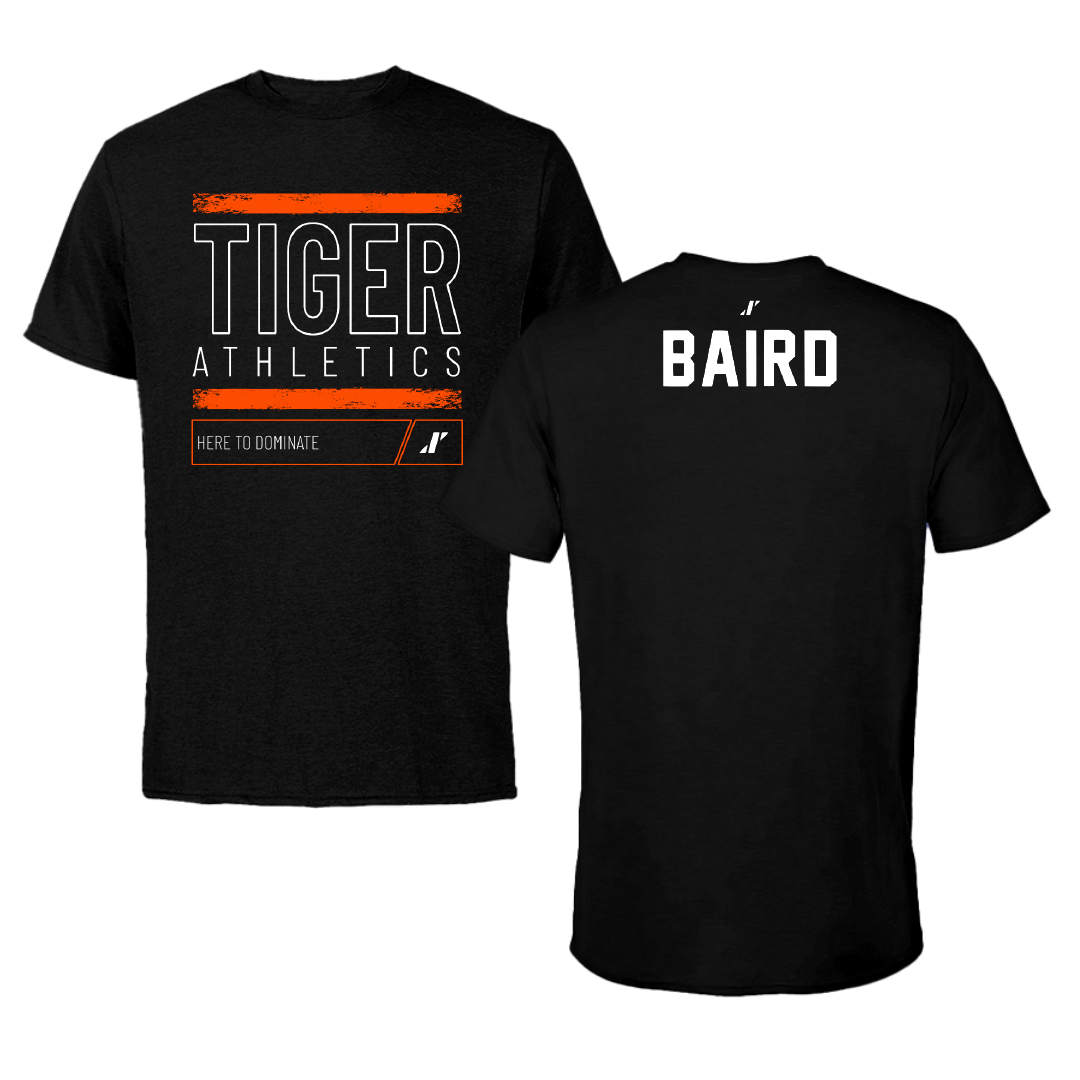 East Central University TF and XC Black Dominate Tee - Brylee Baird