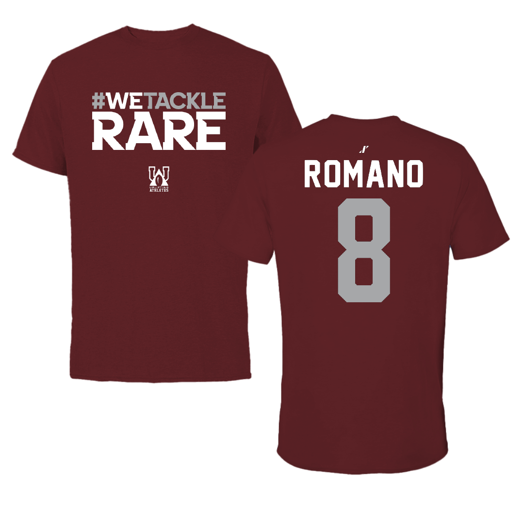 Fordham University Water Polo Maroon Uplifting Athletes Performance Tee - #8 Kola Romano
