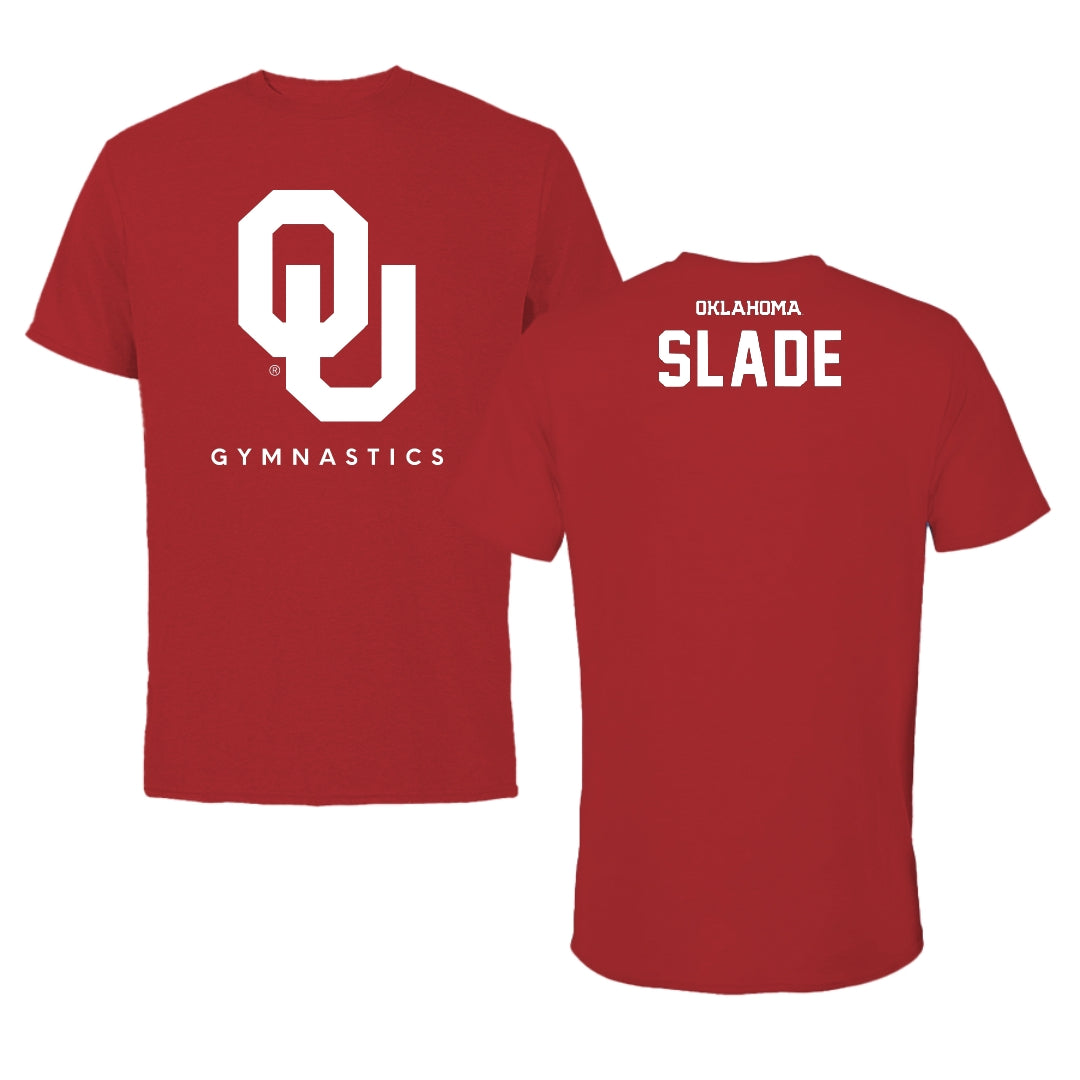 University of Oklahoma Gymnastics Crimson Tee - Kelsey Slade