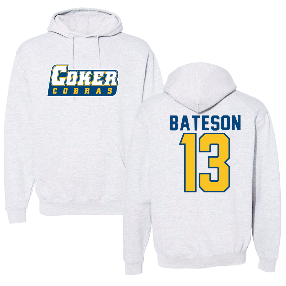 Coker University Acrobatics & Tumbling Light Gray Hoodie - #13 Kaelyn Bateson