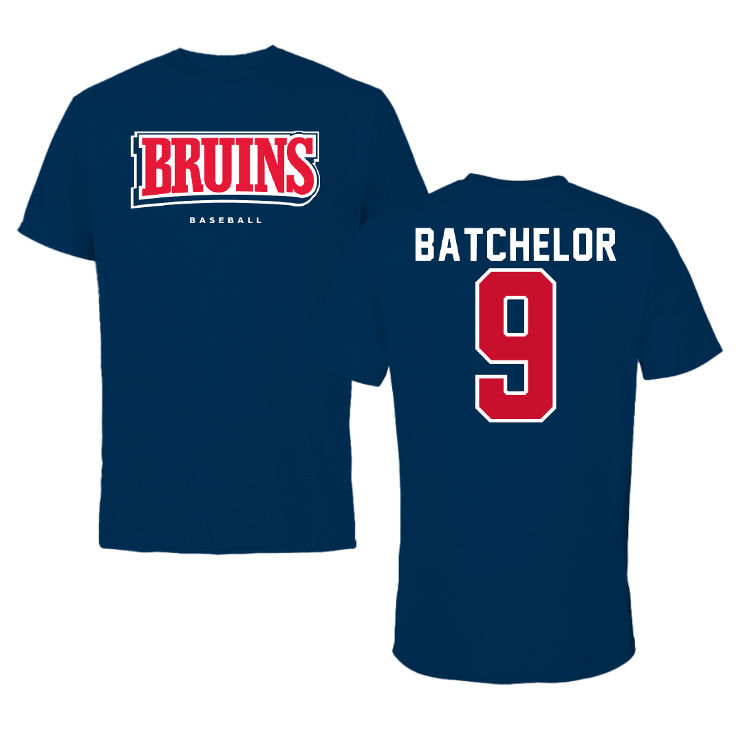 Belmont University Baseball Navy Tee - #9 Cade Batchelor