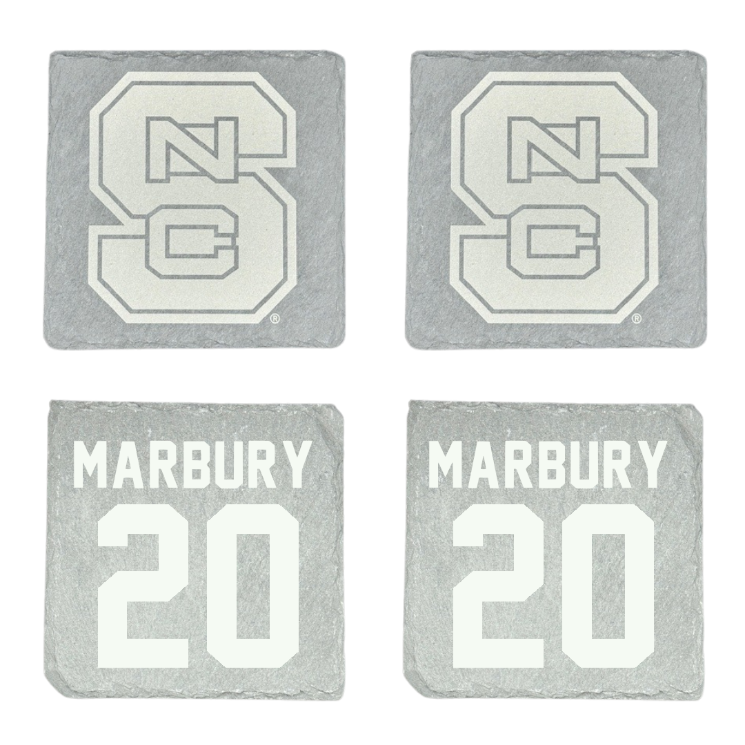 North Carolina State University Softball Stone Coaster (4 Pack)  - #20 MaKayla Marbury