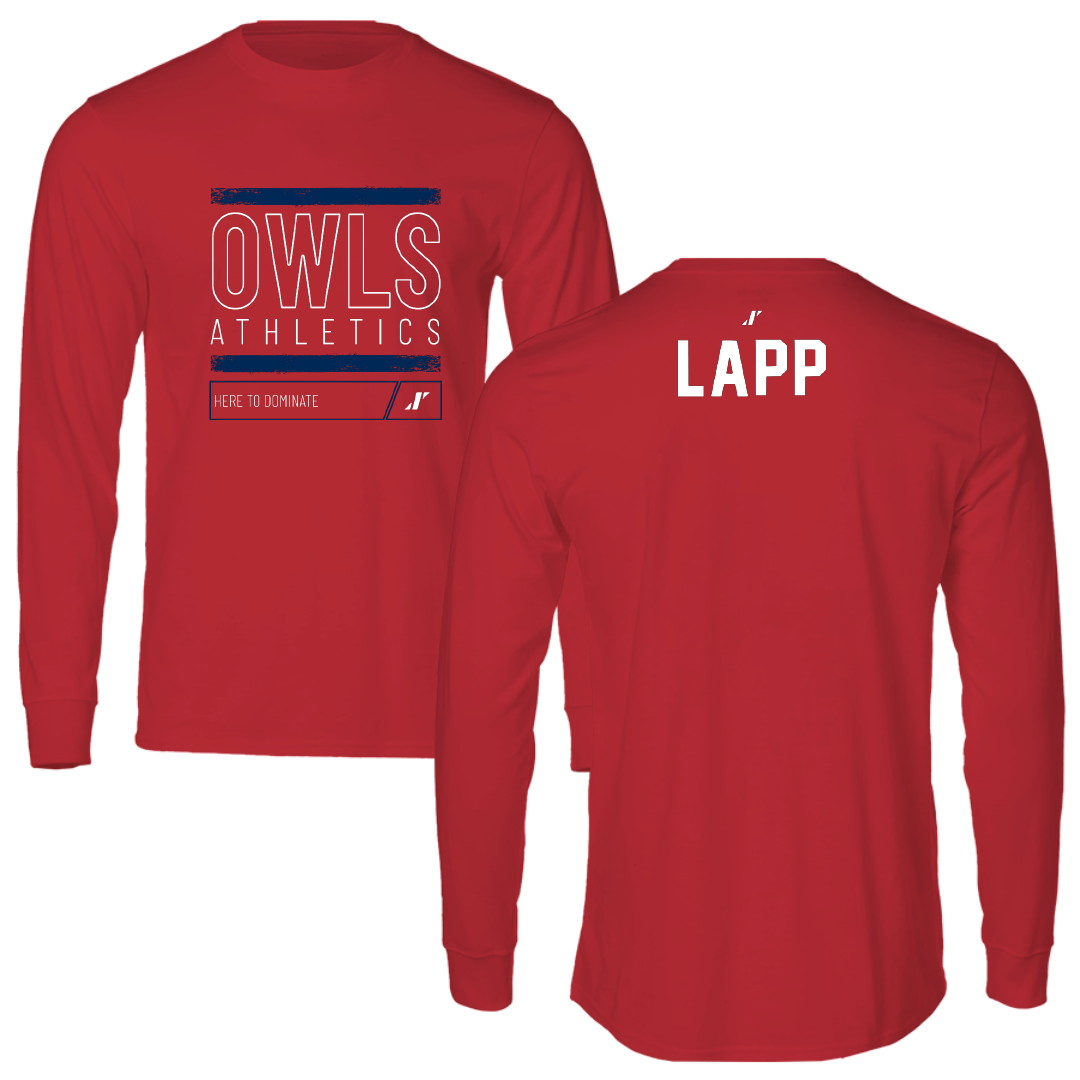 Florida Atlantic University Dance Red Dominate Long Sleeve - Danielle Lapp