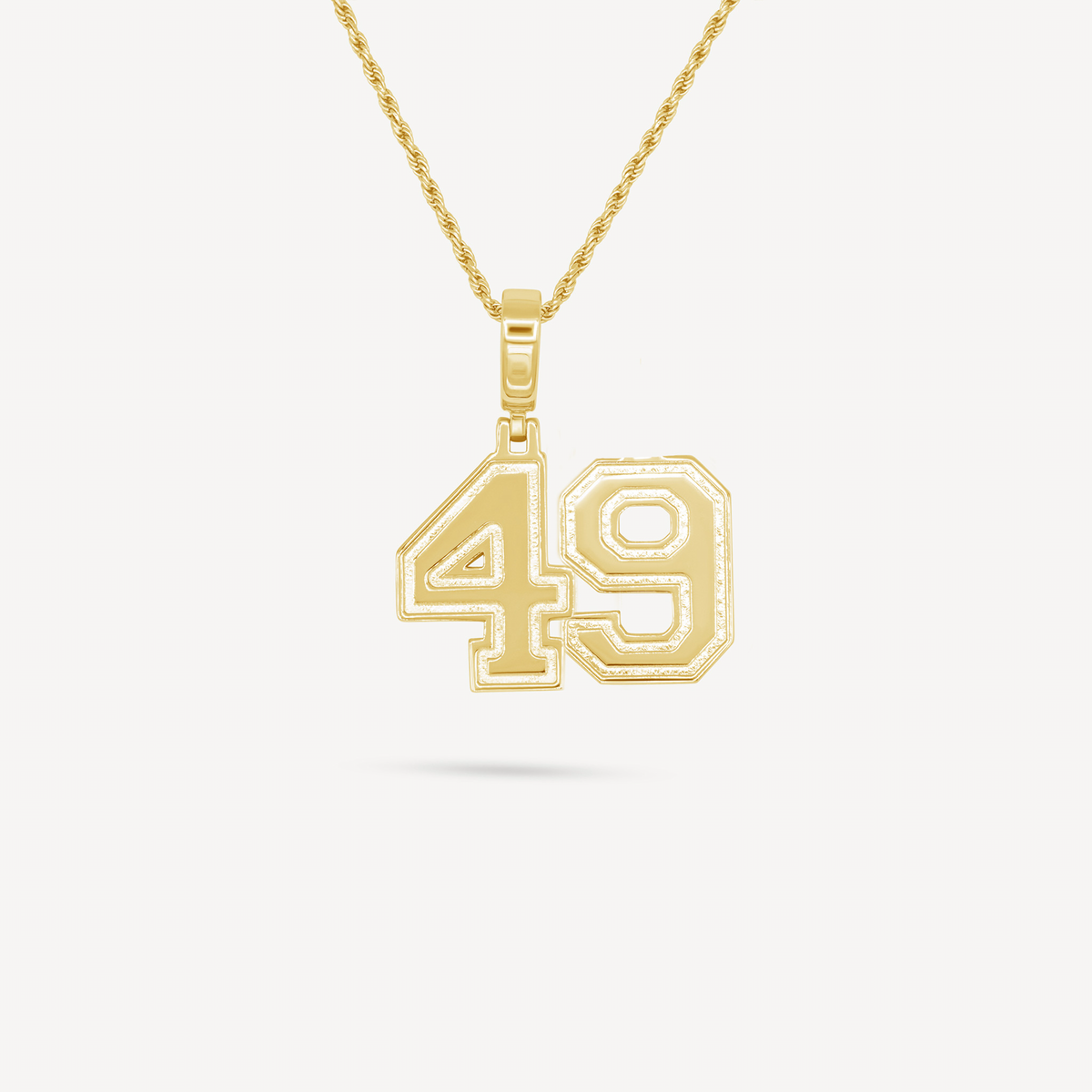 Gold Presidents Pendant and Chain - #49 Cade Wallace