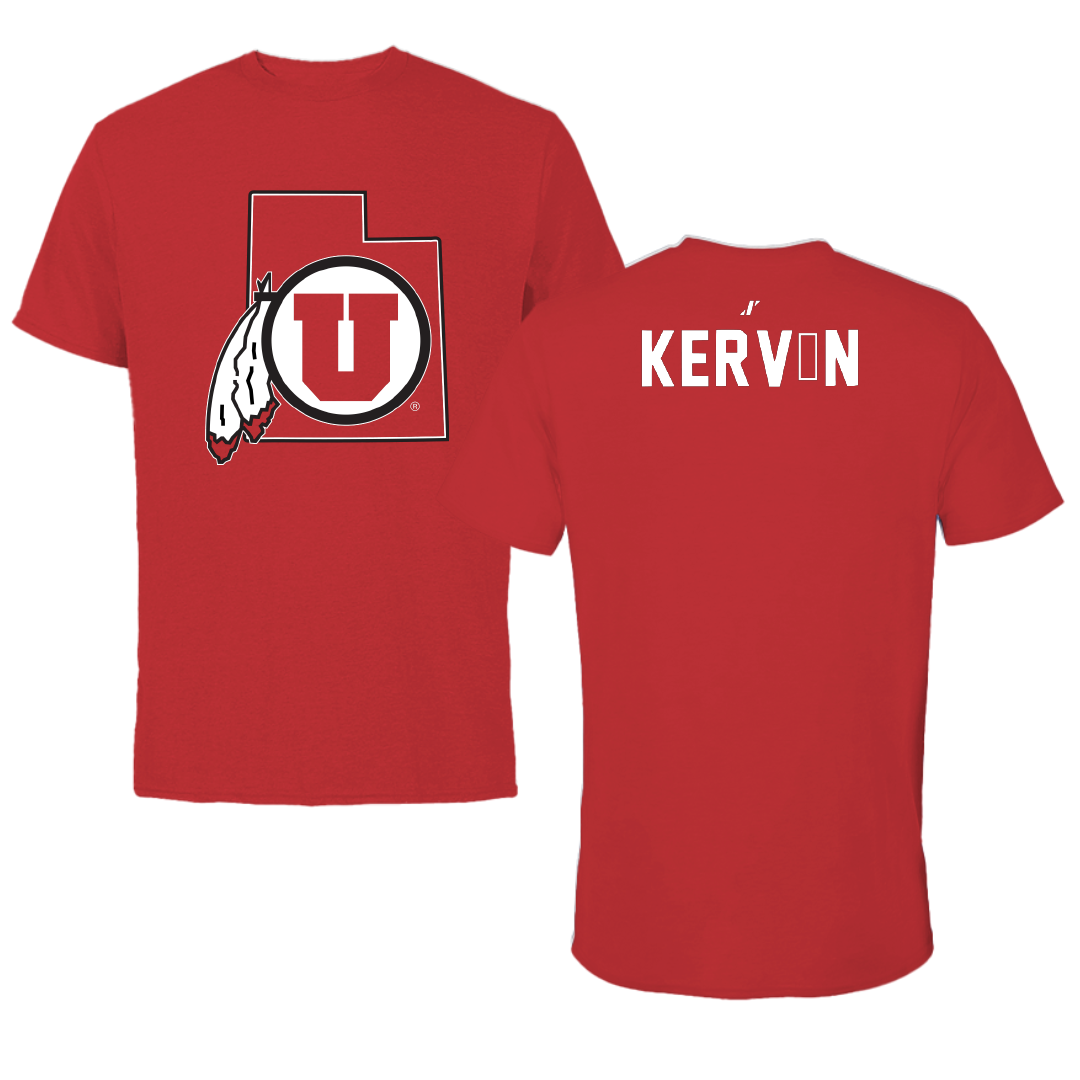 University of Utah Skiing Red State Performance Tee - Michelle Kervén