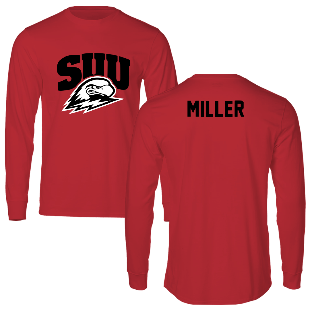 Southern Utah University TF and XC Red Performance Long Sleeve - Ashton Miller