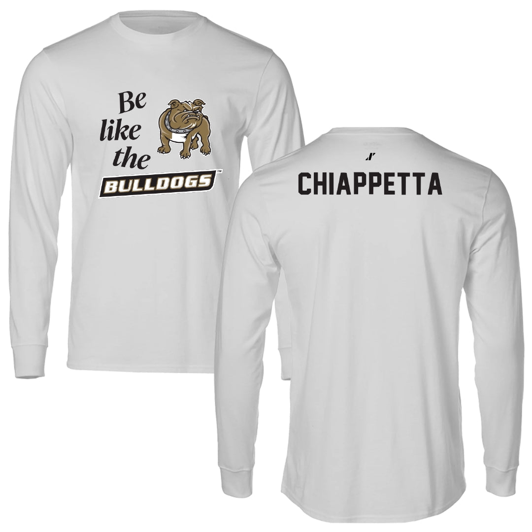 Bryant University TF and XC Light Gray Be Like Us Long Sleeve - AJ Chiappetta