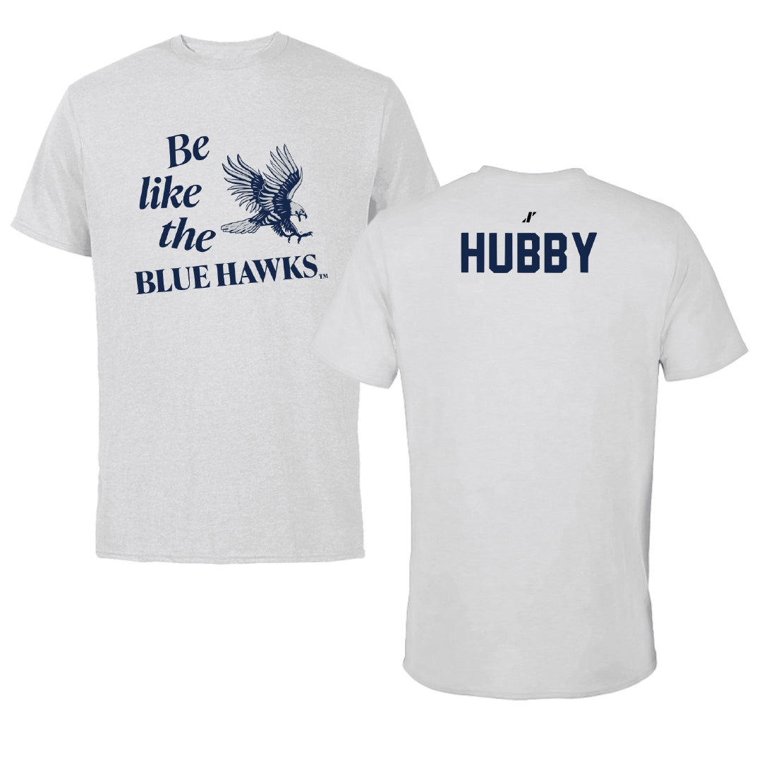 Dickinson State University Wrestling Light Gray Be Like Us Performance Tee - Kiley Hubby