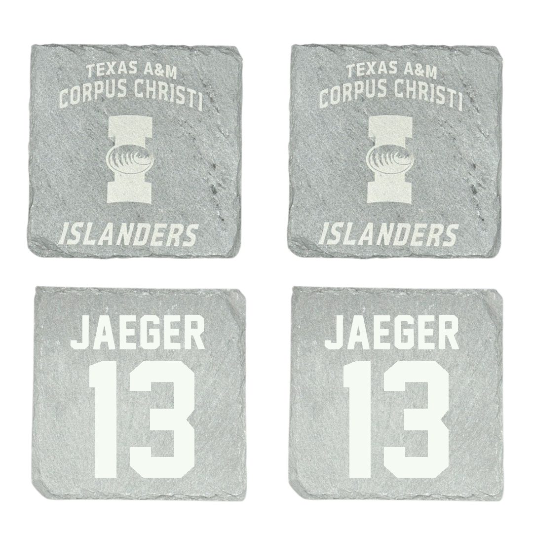 Texas A&M University-Corpus Christi Volleyball Stone Coaster (4 Pack)  - #13 Brooklyn Jaeger