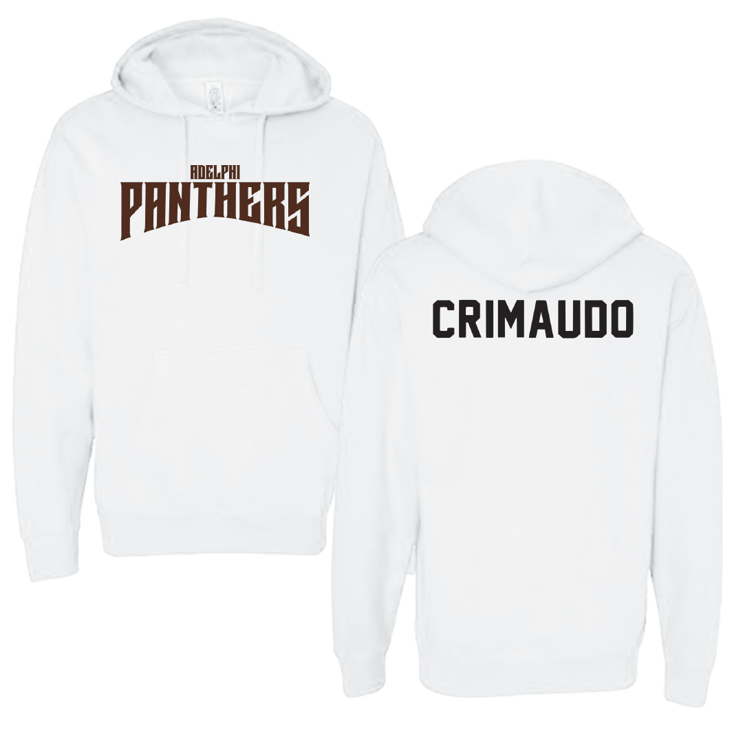 Adelphi University Dance White Classic Hoodie - Isabella Crimaudo