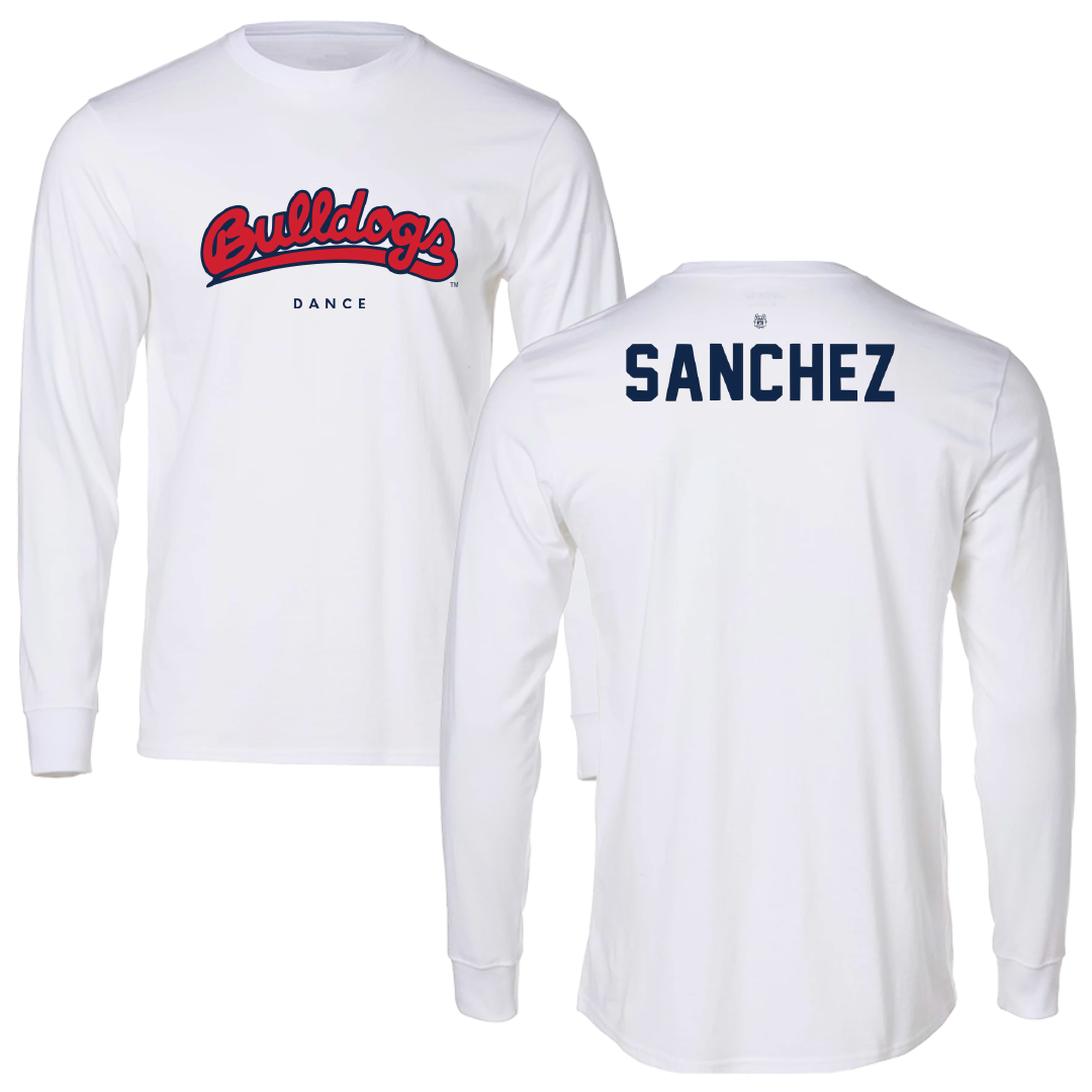 Fresno State University Dance White Long Sleeve - Kenzi Sanchez