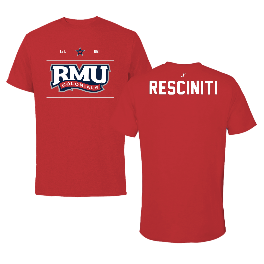 Robert Morris University TF and XC Red General Tee - Madelyn Resciniti