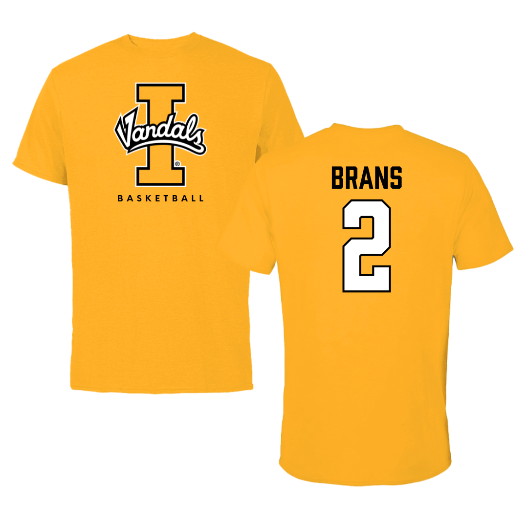University of Idaho Basketball Gold Performance Tee - #2 Sarah Brans
