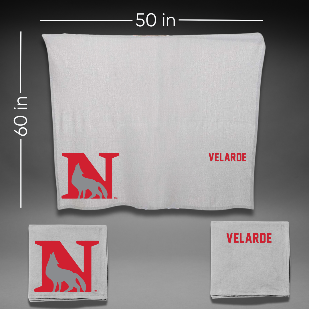 Newberry College Wrestling Gray Blanket - Avianna Velarde