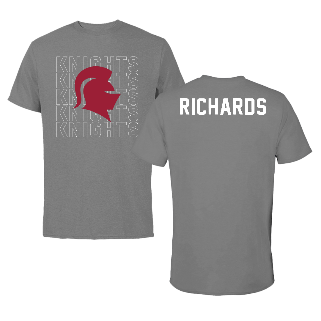 Southern Virginia University Golf Dark Gray Performance Tee - Sydney Richards