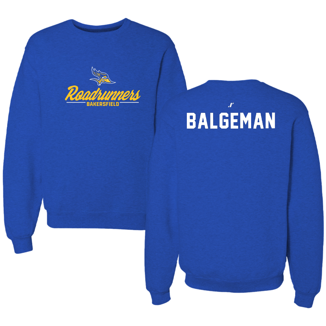 California State University-Bakersfield TF and XC Blue General Crewneck - Tyler Balgeman