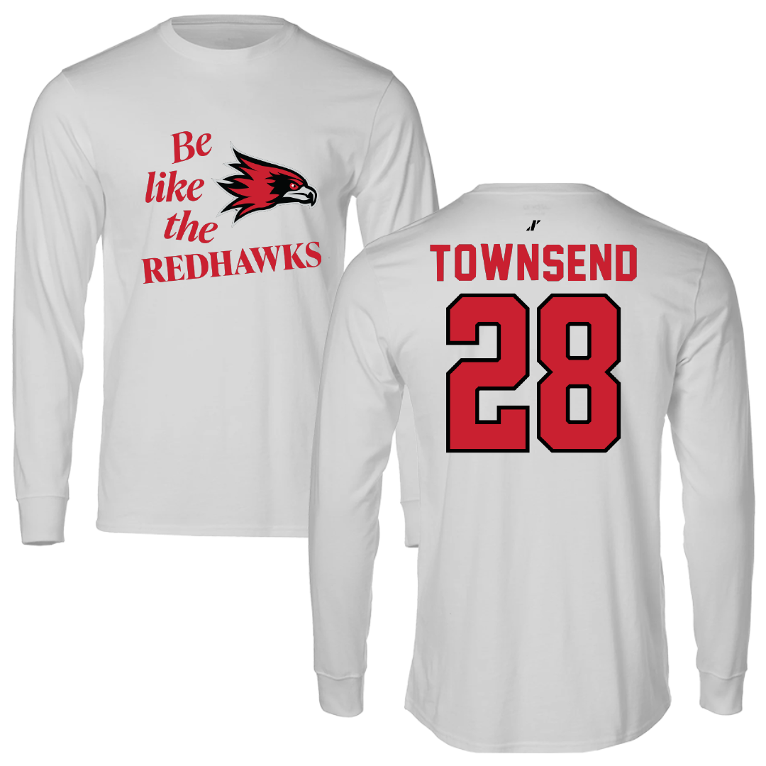 Southeast Missouri State University Football Light Gray Be Like Us Long Sleeve - #28 Amare Townsend
