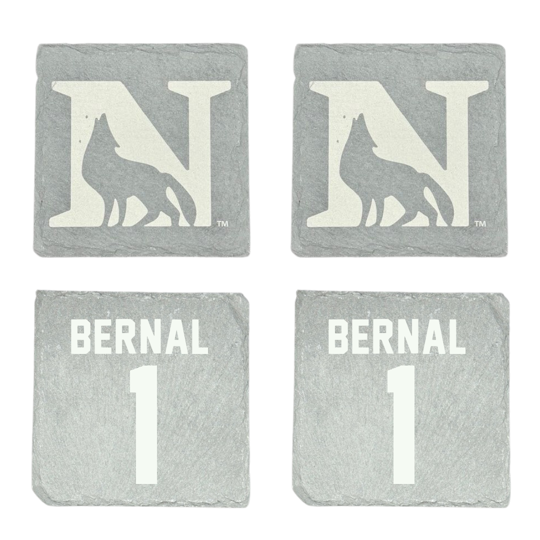 Newberry College Soccer Stone Coaster (4 Pack)  - #1 Abigail Bernal