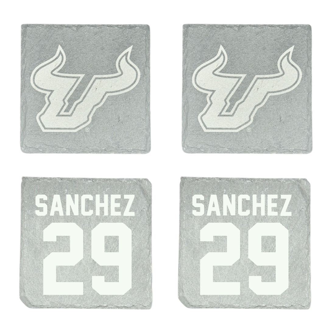 University of South Florida Baseball Stone Coaster (4 Pack)  - #29 Lex Sanchez