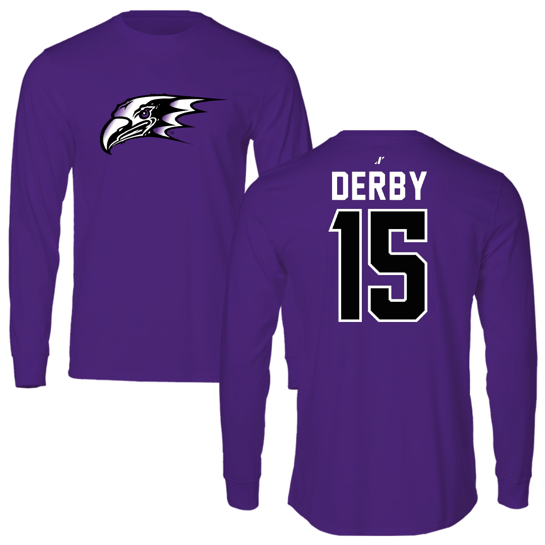 Niagara University Bowling Purple Long Sleeve - #15 Abbie Derby