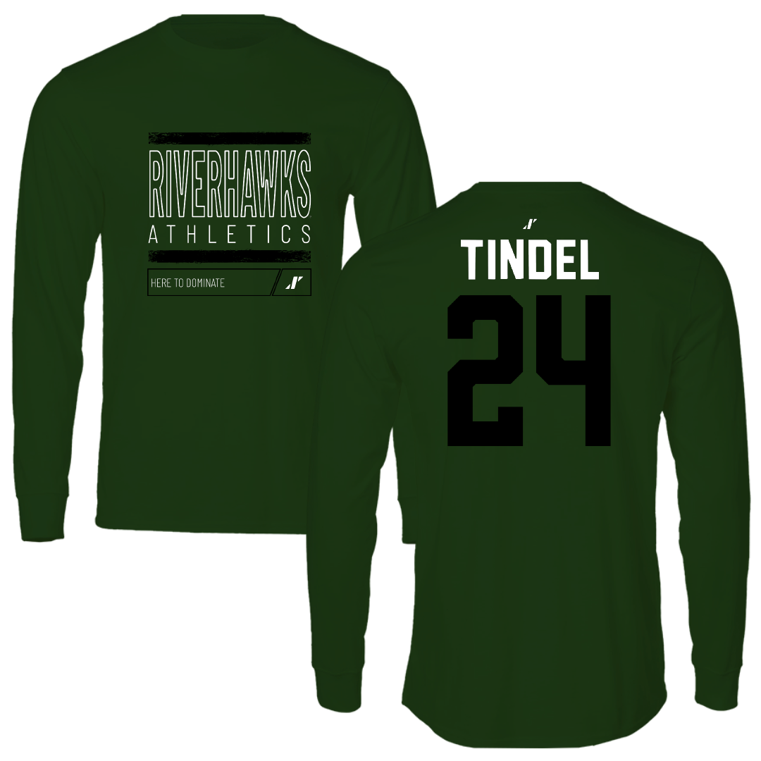 Northeastern State University Softball Forest Green Dominate Long Sleeve - #24 Korynn Tindel