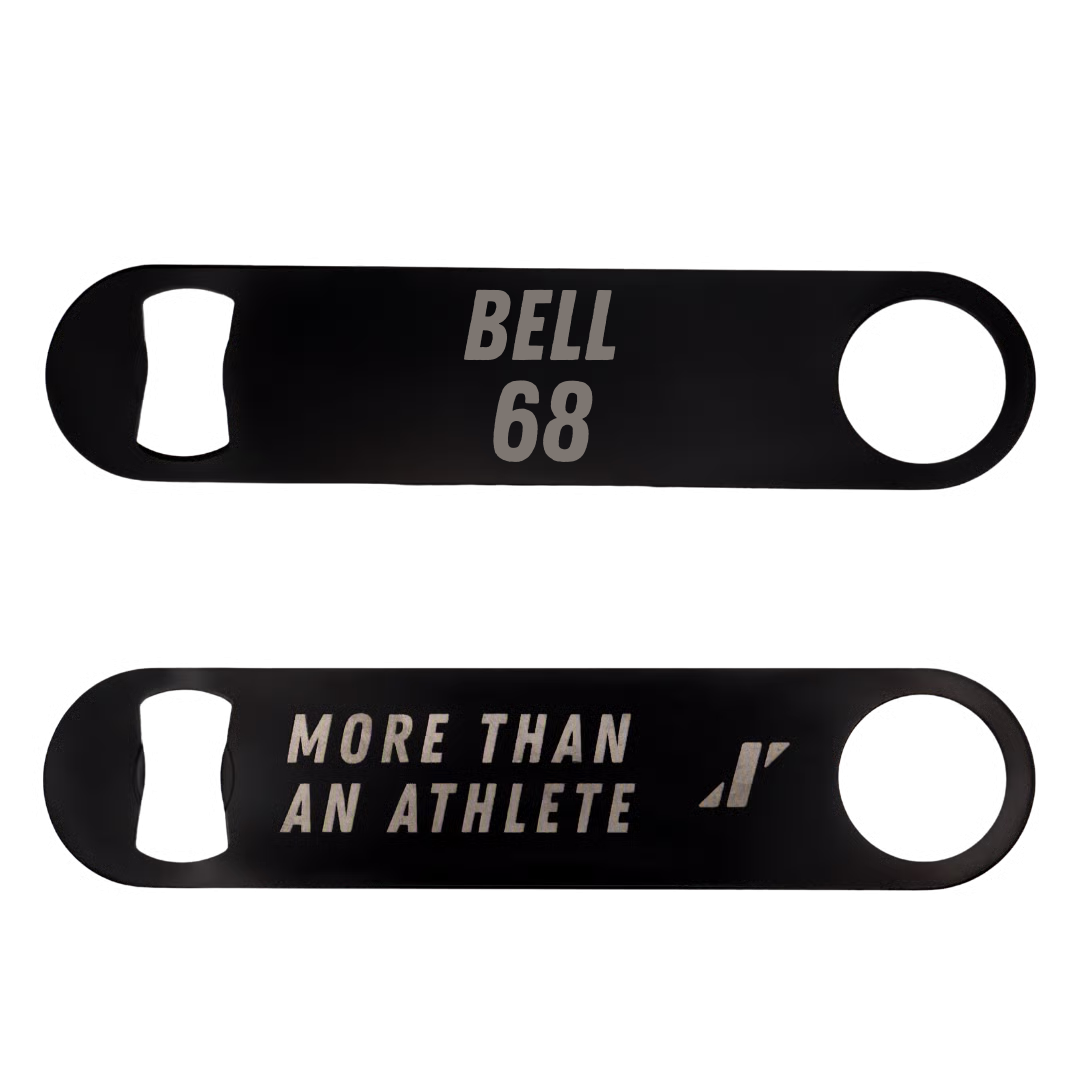 Football Black Bottle Opener - #68 Cameron Bell