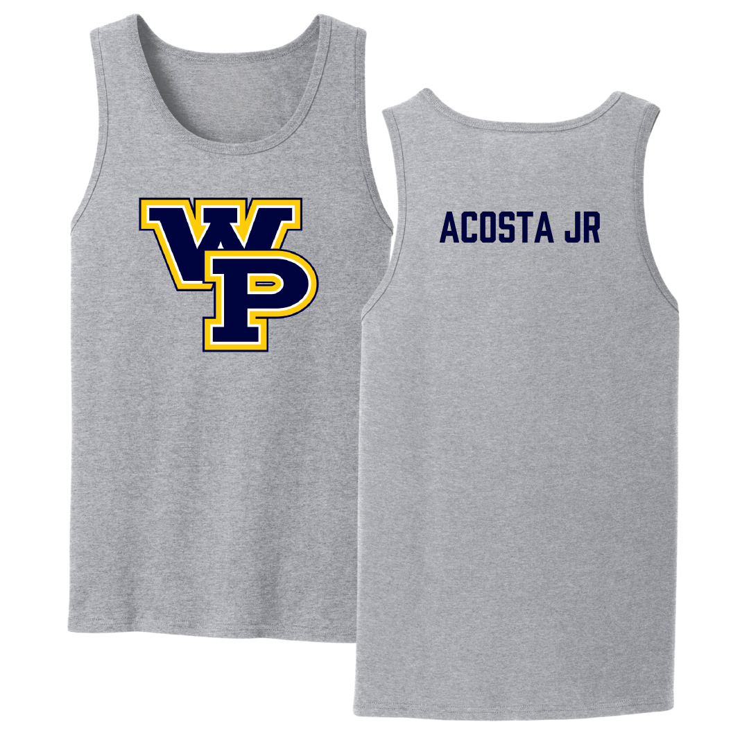 William Penn University Soccer (M) Sport Gray Tank Top - Jonathan Acosta Jr