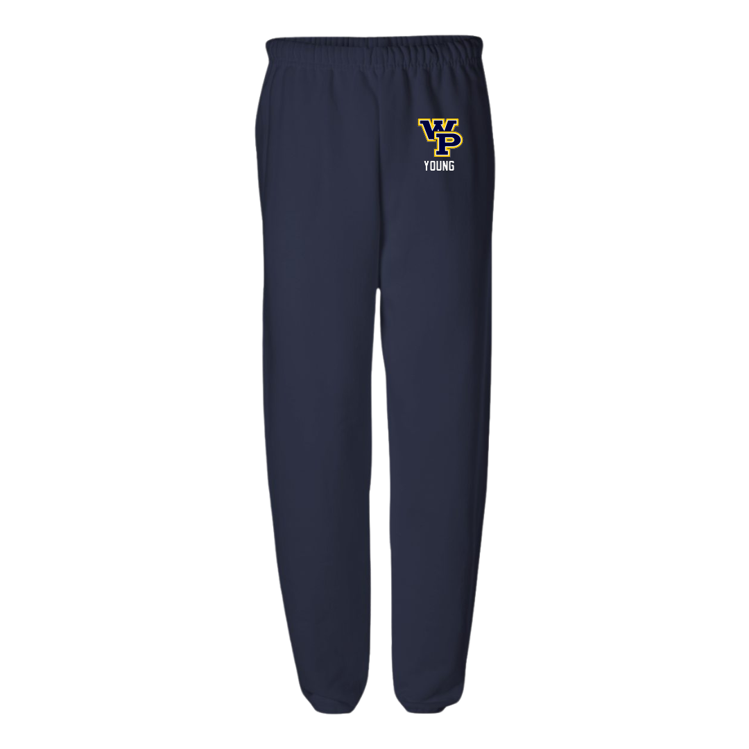 William Penn University Baseball Navy Sweatpants - #24 Keoni Young