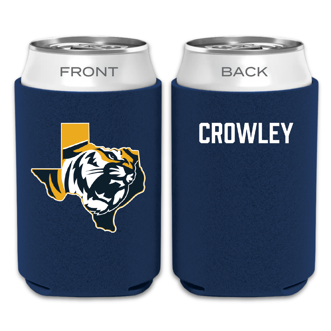East Texas Baptist University Cheer Navy Can Cooler - Kara Crowley