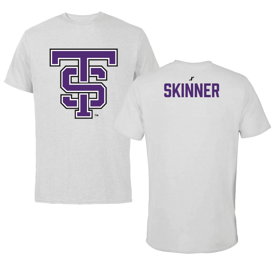 University of St. Thomas (Minnesota) TF and XC Light Gray Tee - Henry Skinner