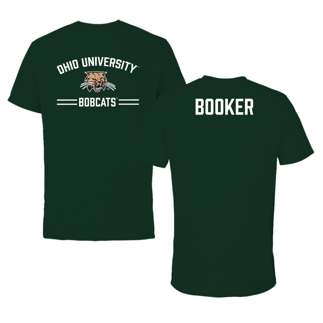 Ohio University TF and XC Forest Green General Performance Tee - Taja Booker