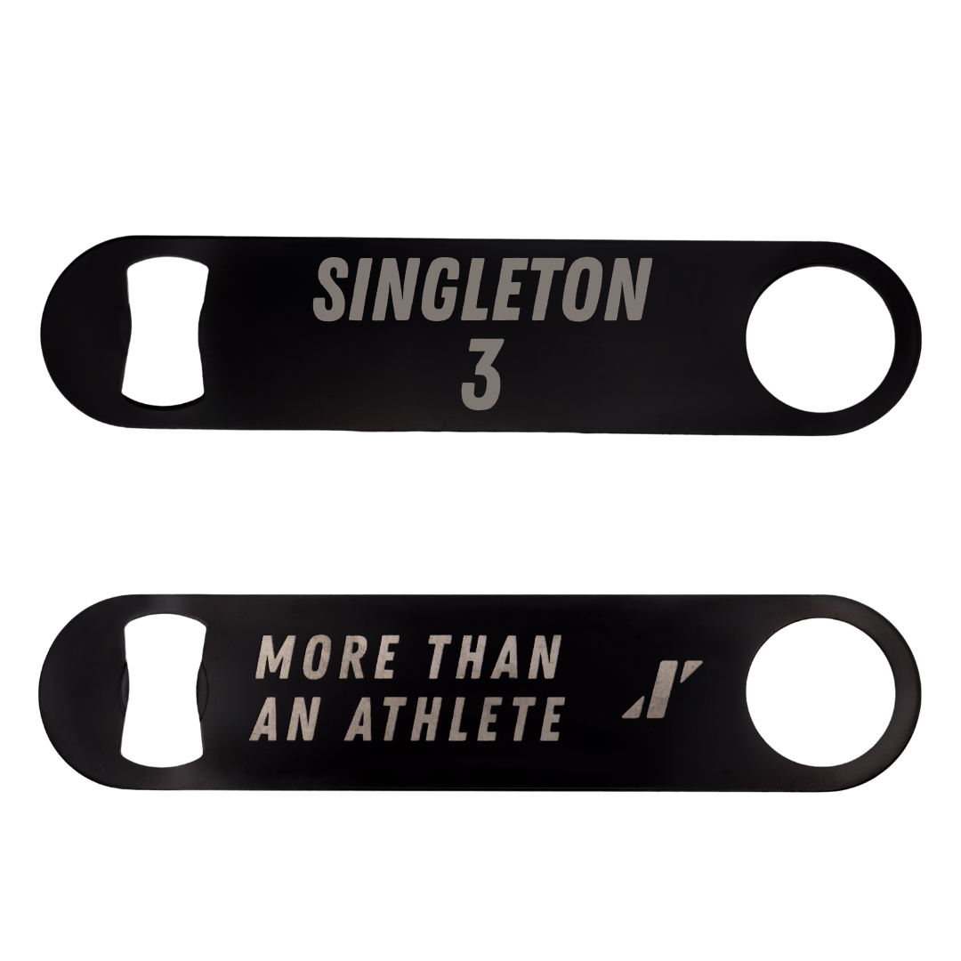 Texas A&M University-Kingsville Basketball Black Bottle Opener - #3 Allen Singleton