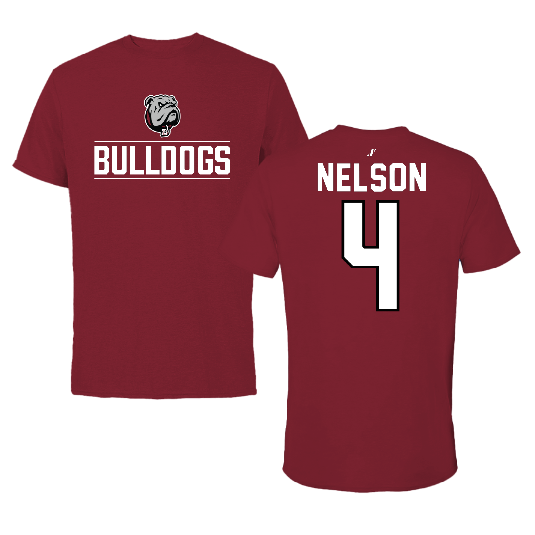 Dean College Volleyball Cardinal General Tee - #4 Mike Nelson