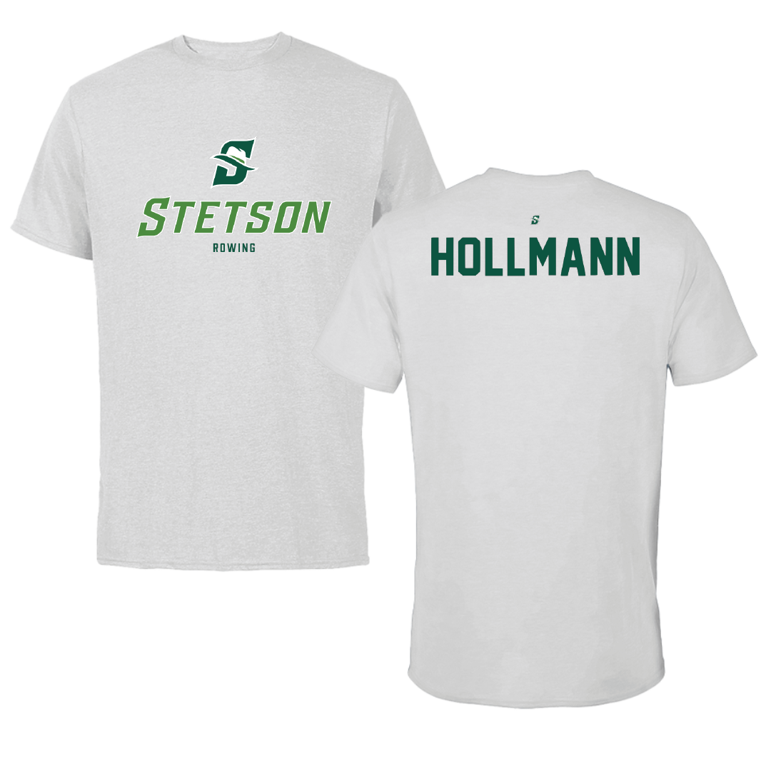 Stetson University Rowing Light Gray Performance Tee - Walker Hollmann