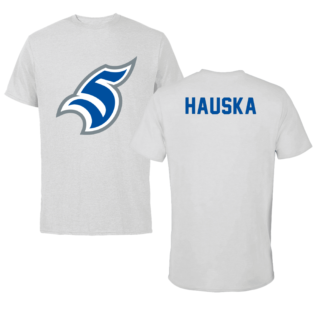 Thomas More University Tennis Light Gray Tee - Magnus Hauska
