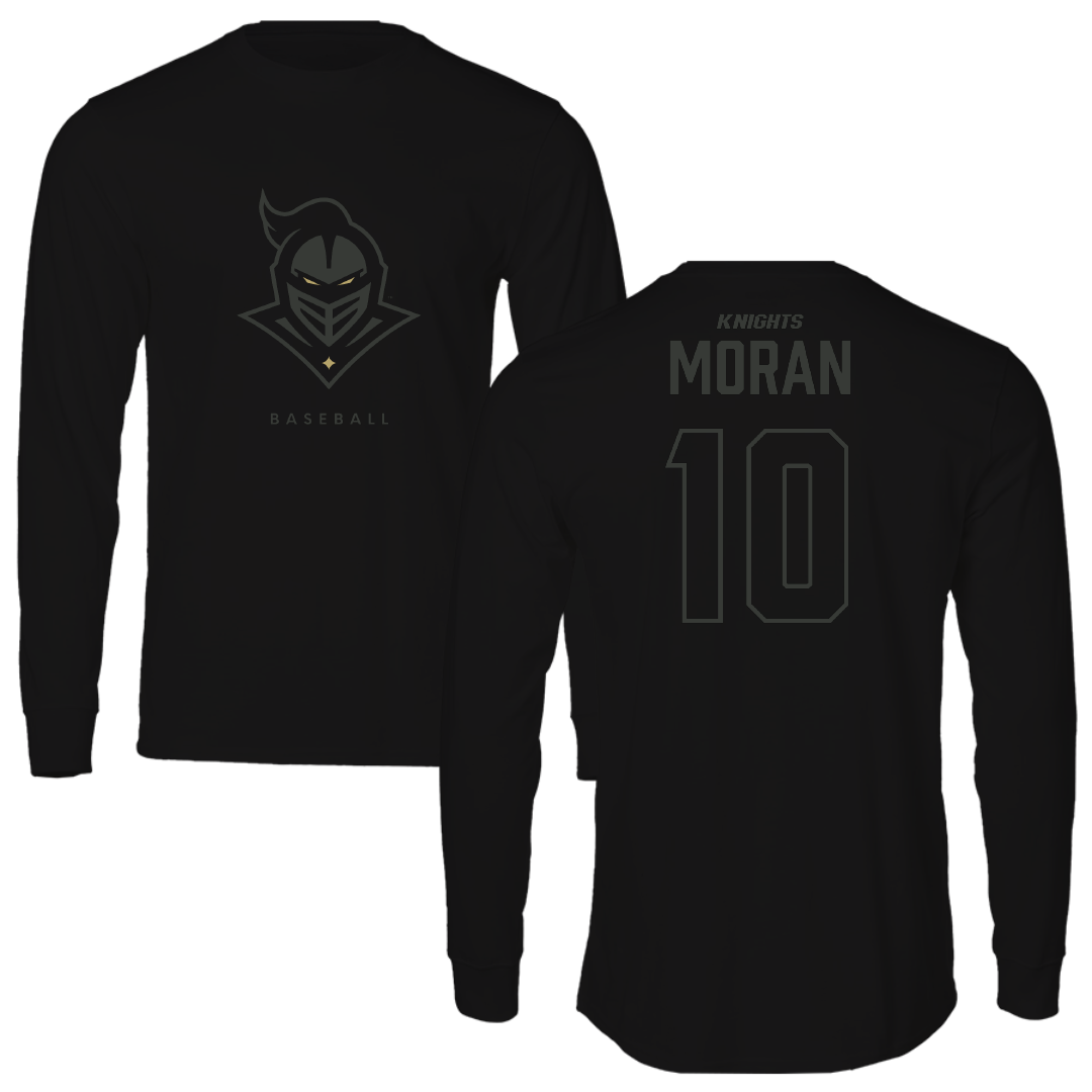 University of Central Florida Baseball Black Performance Long Sleeve - #10 Landon Moran