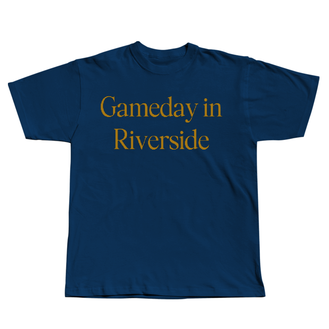 California Baptist University Cheer Navy Gameday Tee - Ella Reardon