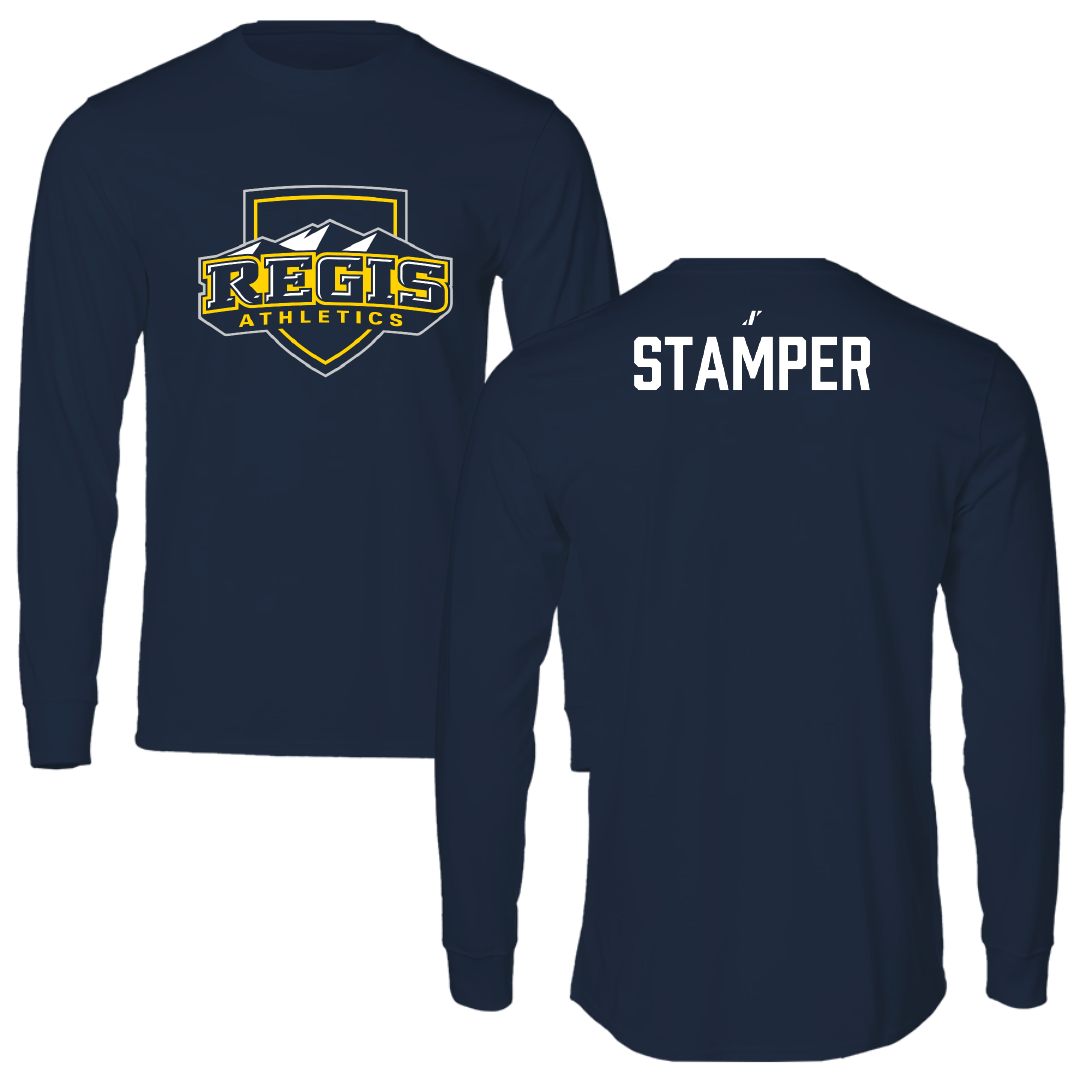 Regis University (Colorado) TF and XC Navy Long Sleeve - Mila Stamper
