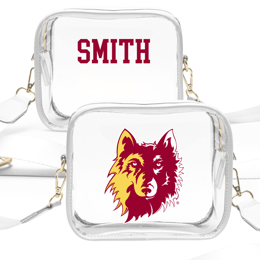 Northern State University Football White Clear Stadium Bag - Harrison Smith