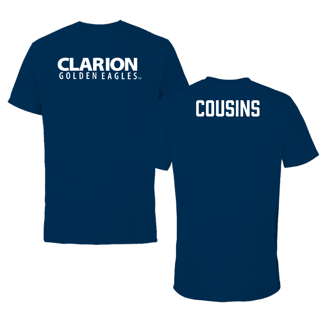 PennWest Clarion TF and XC Navy Tee - Katrina Cousins