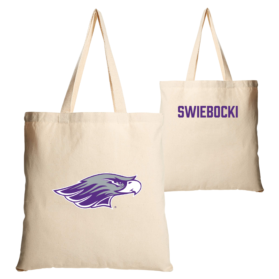 University of Wisconsin-Whitewater Gymnastics Tan Canvas Tote Bag - Kristen Swiebocki