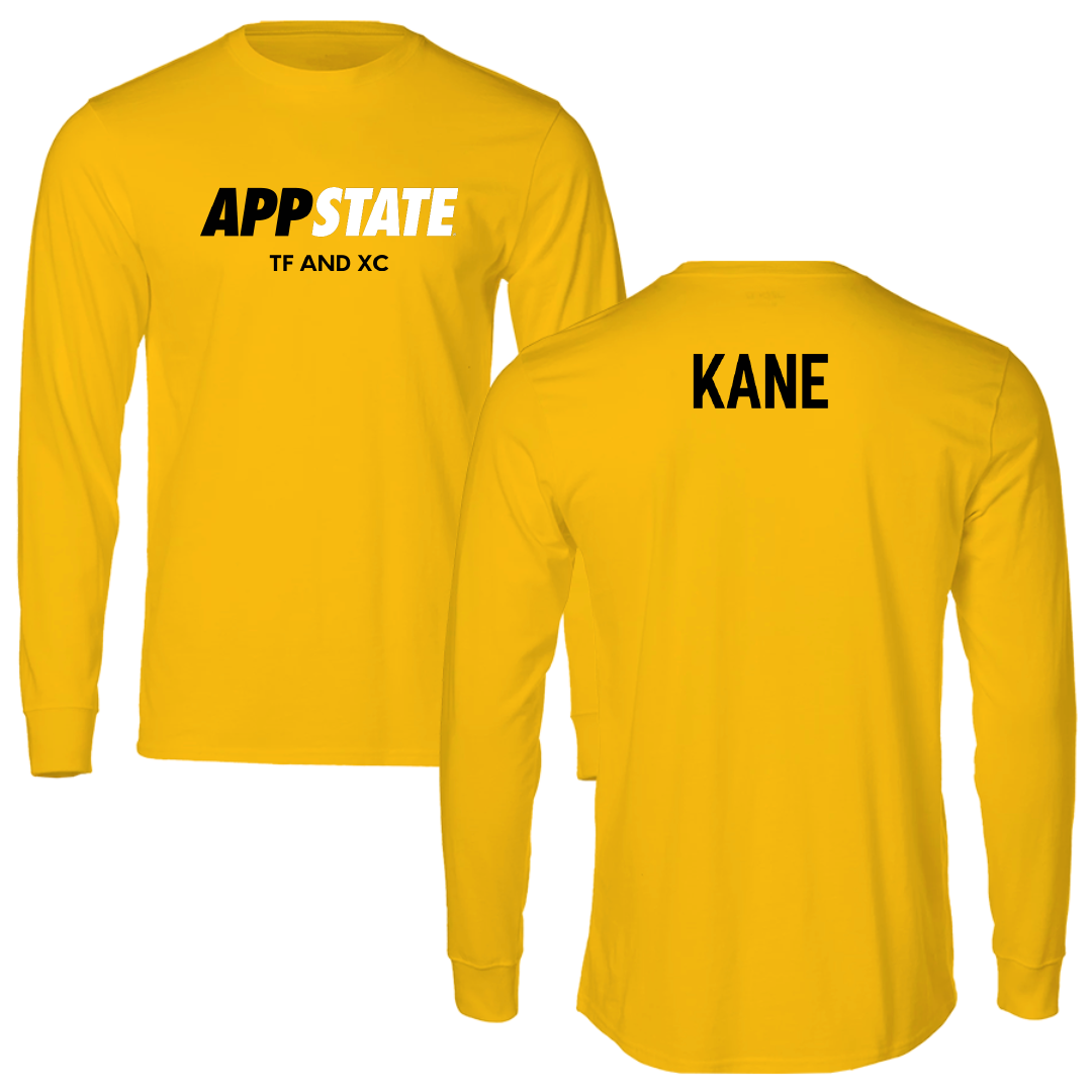 Appalachian State University TF and XC Gold Performance Long Sleeve - Karsyn Kane