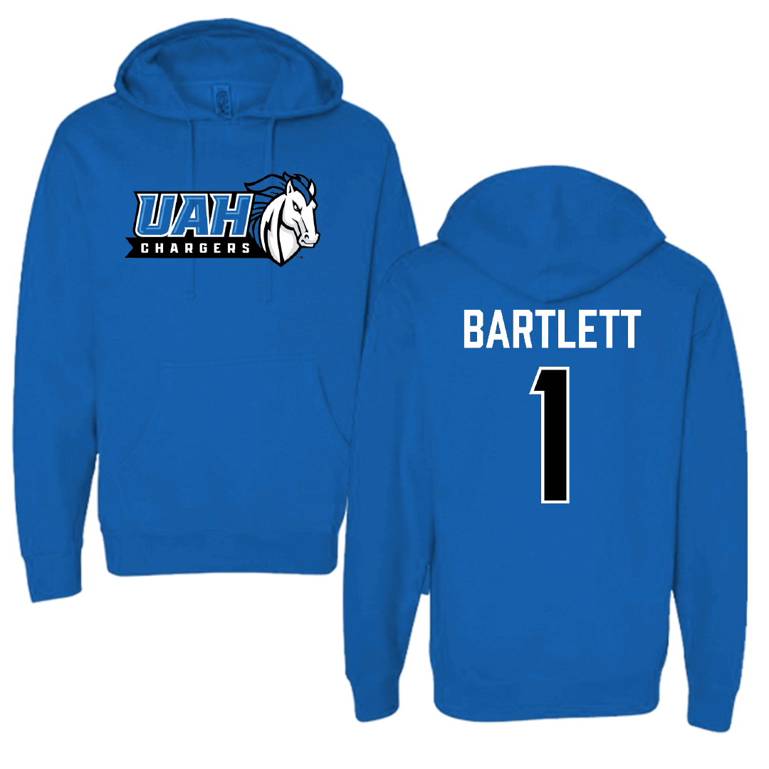 Huntsville Baseball Blue Hoodie - #1 Brodee Bartlett