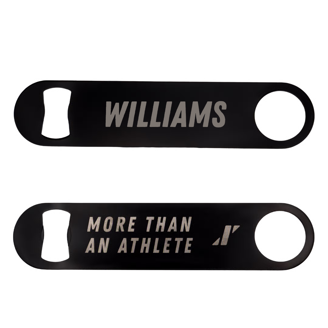 Beach Volleyball Black Bottle Opener - Marlee Williams
