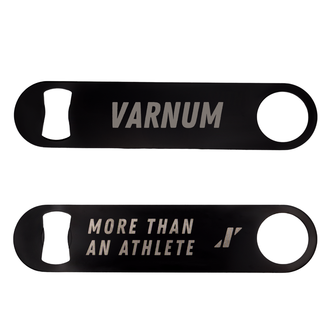 Columbus State University TF and XC Black Bottle Opener - Liza Varnum